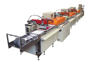 Imprimante Sérigraphique d'Etiquettes Automatique Multi-Couleurs XH-300